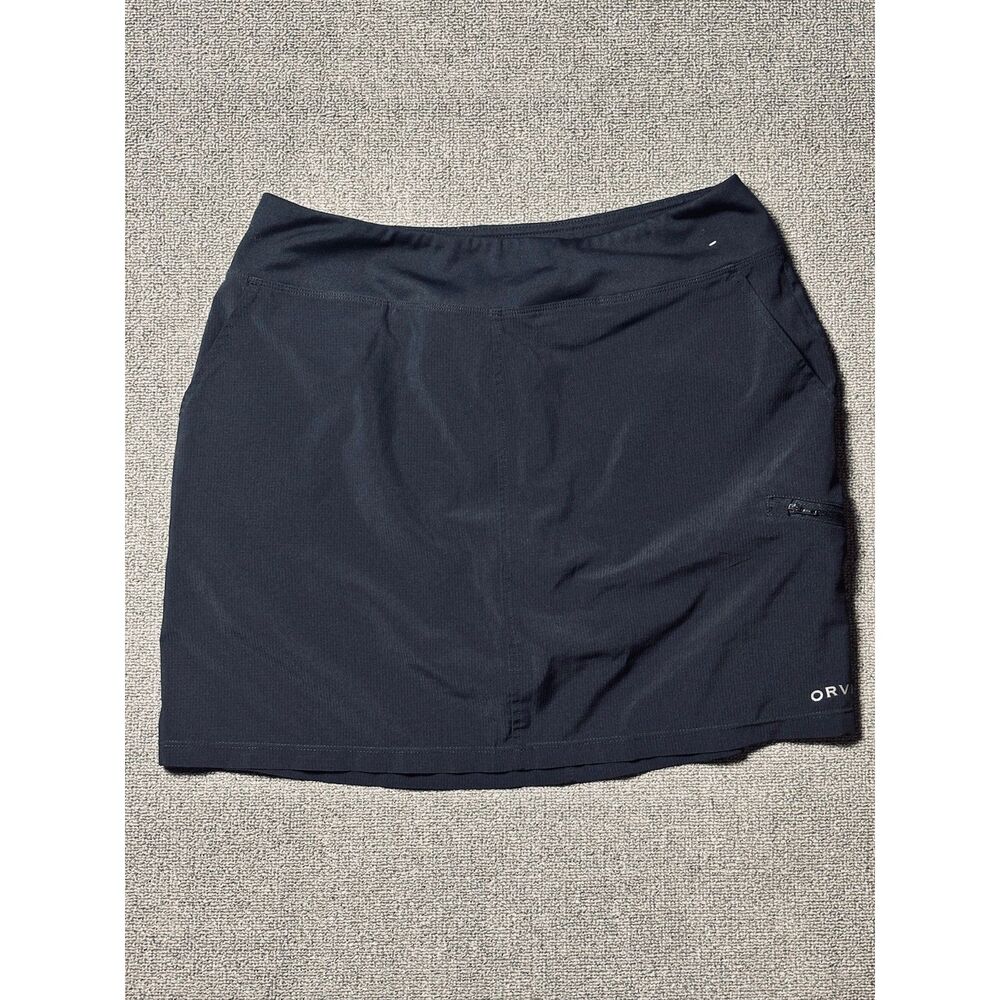 Orvis Womens Athletic Skirt Black Size M